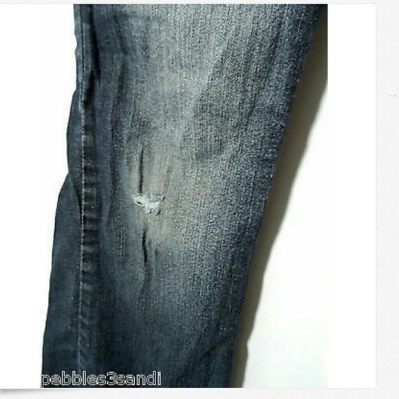 FREESTYLE REVOLUTION Jeans 5 Dark distressed denim - Picture 7 of 8